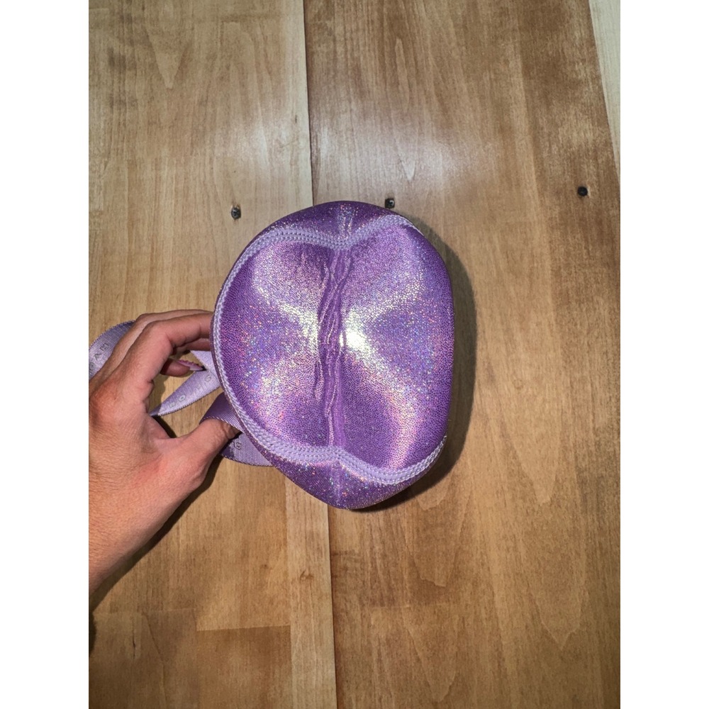 HydroJug Purple Shimmer Neoprene Water Bottle Sleeve Carrier Adjustable Strap - Picture 5 of 5